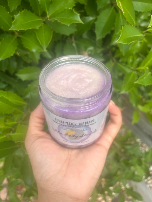 Amethyst: the body scrub.