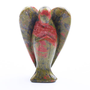 Carved Crystal Angels