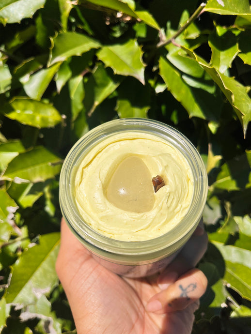 Solar Plexus: the whipped body butter.