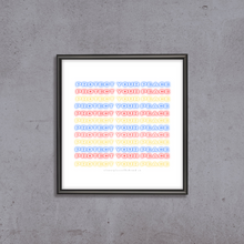 Load image into Gallery viewer, PROTECT YOUR PEACE ~ WALL DECOR ~ DIGITAL PRINT (UNFRAMED)