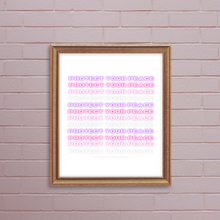Load image into Gallery viewer, PROTECT YOUR PEACE ~ WALL DECOR ~ DIGITAL PRINT (UNFRAMED)