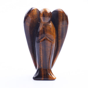 Carved Crystal Angels