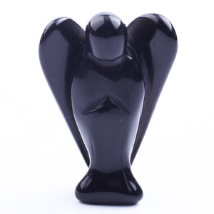 Carved Crystal Angels