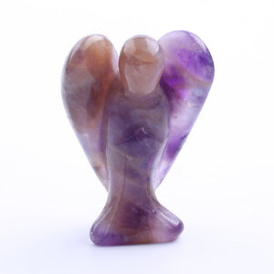 Carved Crystal Angels