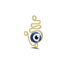 Load image into Gallery viewer, Evil Eye Nose Cuff