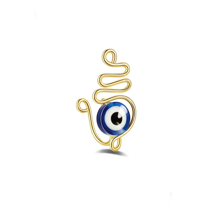 Evil Eye Nose Cuff
