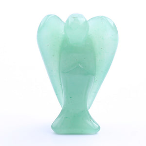Carved Crystal Angels