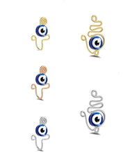 Load image into Gallery viewer, Evil Eye Nose Cuff