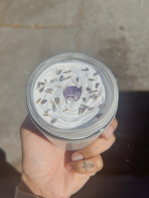 Amethyst: the whipped body butter.