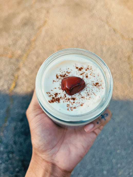 Chrystmint: the whipped body butter.