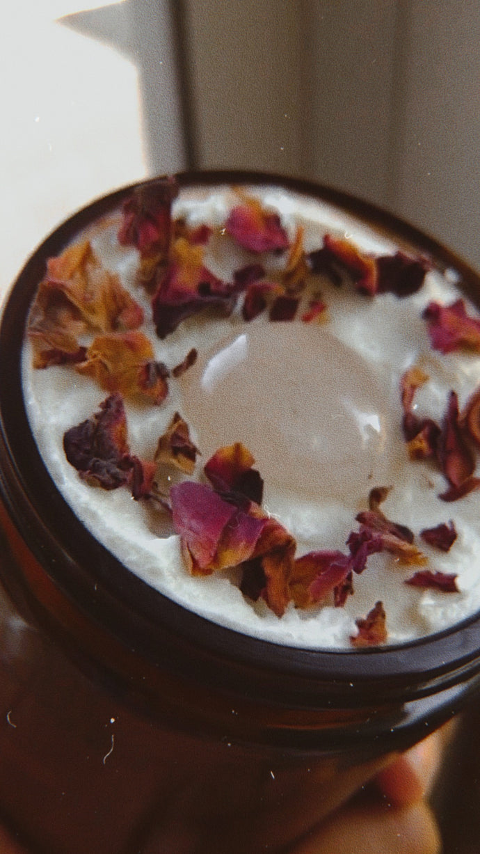 Chocolate Mousse: the whipped body butter.